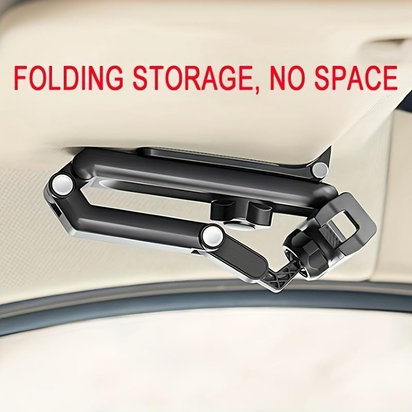1080° Rotatable Car Sunshade Clip Phone Holder - Adjustable Car Navigation Mount