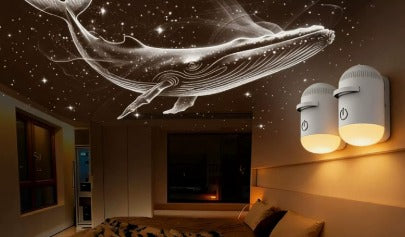 USB Rechargeable Night Light for Bedroom