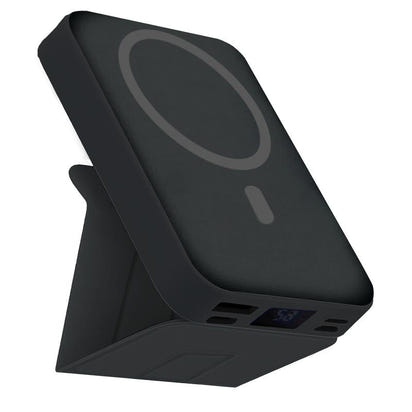 Magnetic 10,000mAh Wireless Portable Power Bank with USB-C Cable, Compatible with iPhone 15/15 Plus/15 Pro/15 Pro Max, iPhone 14/13/12 Series, and More, Featuring Charging LED Indicator