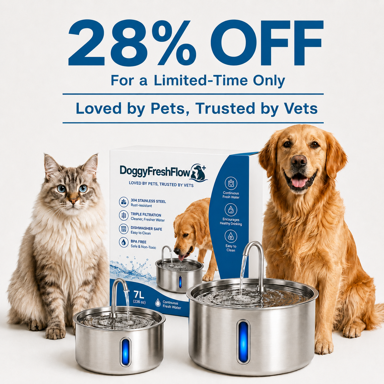 Doggy FreshFlow™ Healthy Hydration