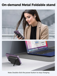 “Magnetic Wireless Power Bank 10,000mAh – Fast Charging”