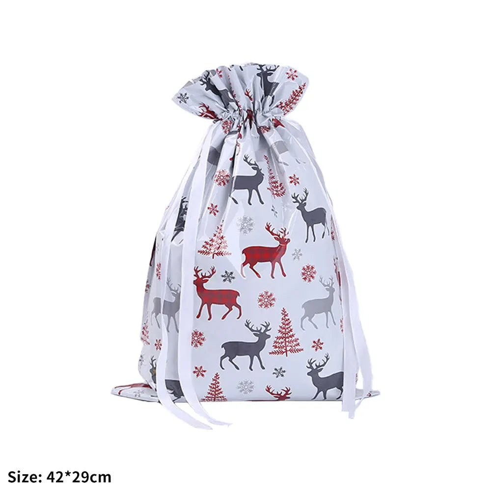  50PCS Christmas Gift Wrapping Set (25 Colorful Bags + 25 Tags