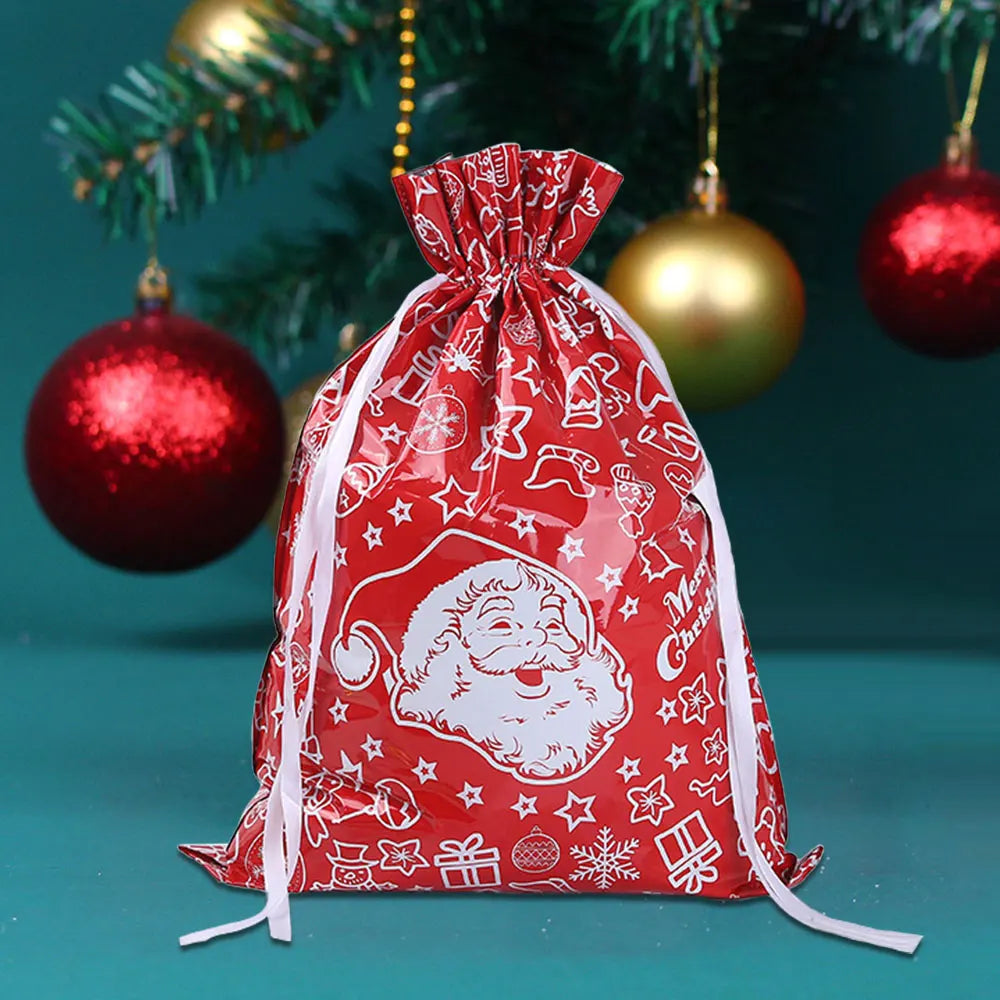  50PCS Christmas Gift Wrapping Set (25 Colorful Bags + 25 Tags