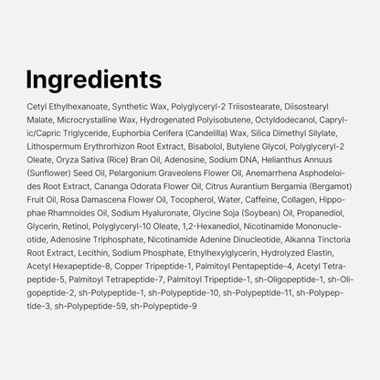 Crema hidratante de colágeno PDRN